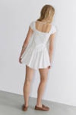 White White - Fit and Flare Mini Dress - 2