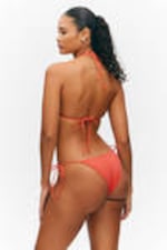 Bright Red - Triangle bikini top - 2