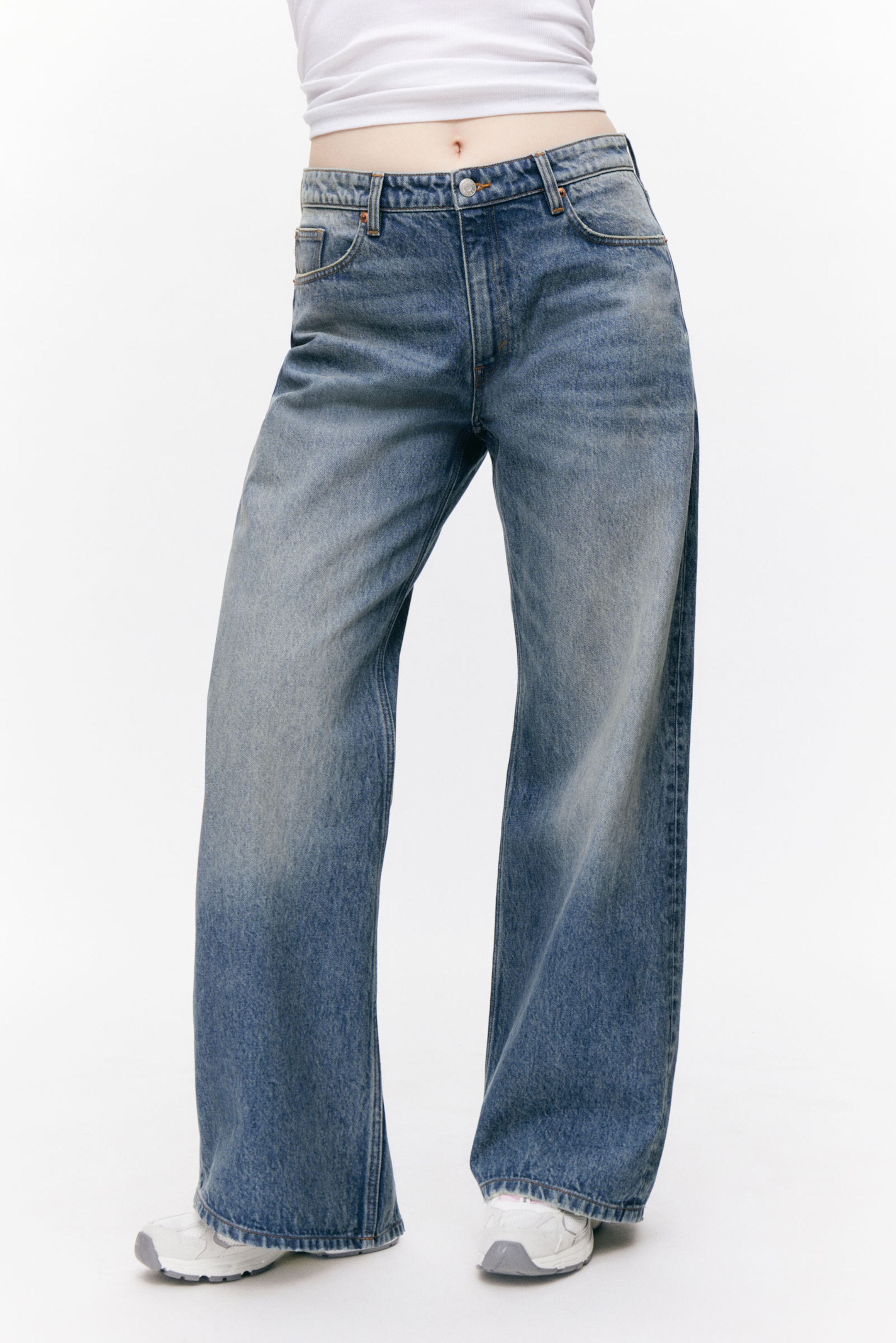 #79829D - Paz Mid Wide Jeans - 2