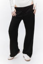 Black - Relaxed Pyjama Trousers - 1