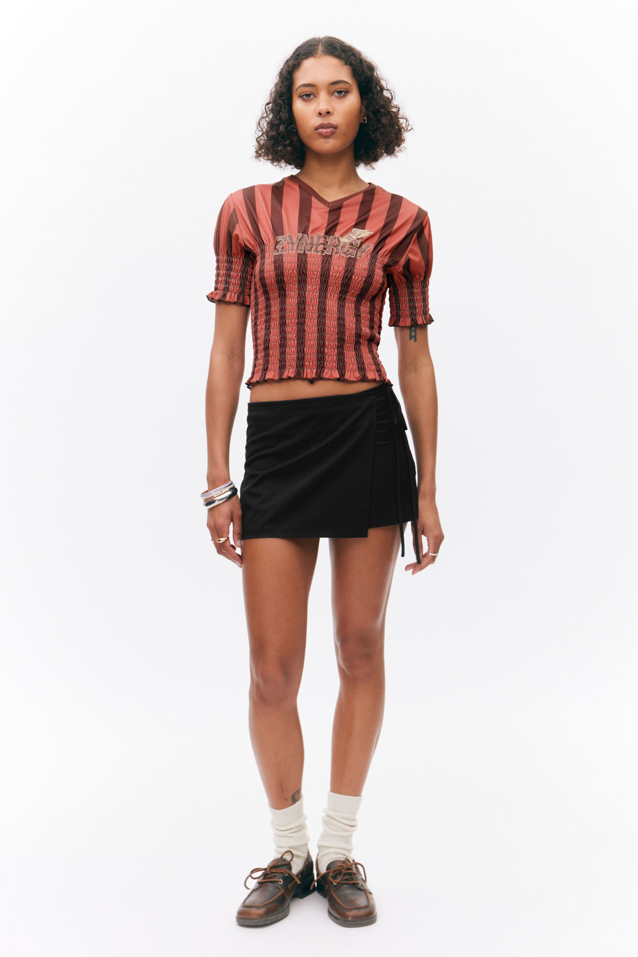 #272628 - Mini Wrap Skort - 2