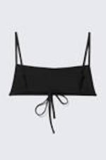 Black - Square Neck Bikini - 4