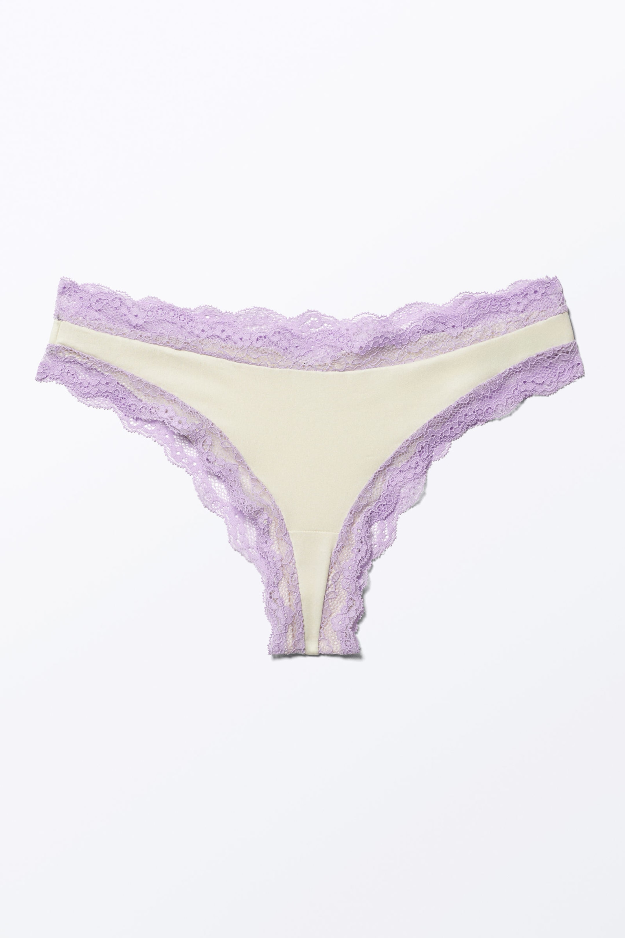 #DBD5C3 - Low-waist Lace Hipster Briefs