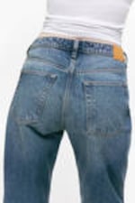 Sunset Blue - Aimo Mid Straight Jeans - 5