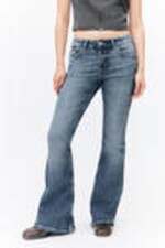 Sunset Blue - Cheri Low Waist Flared Jeans - 1