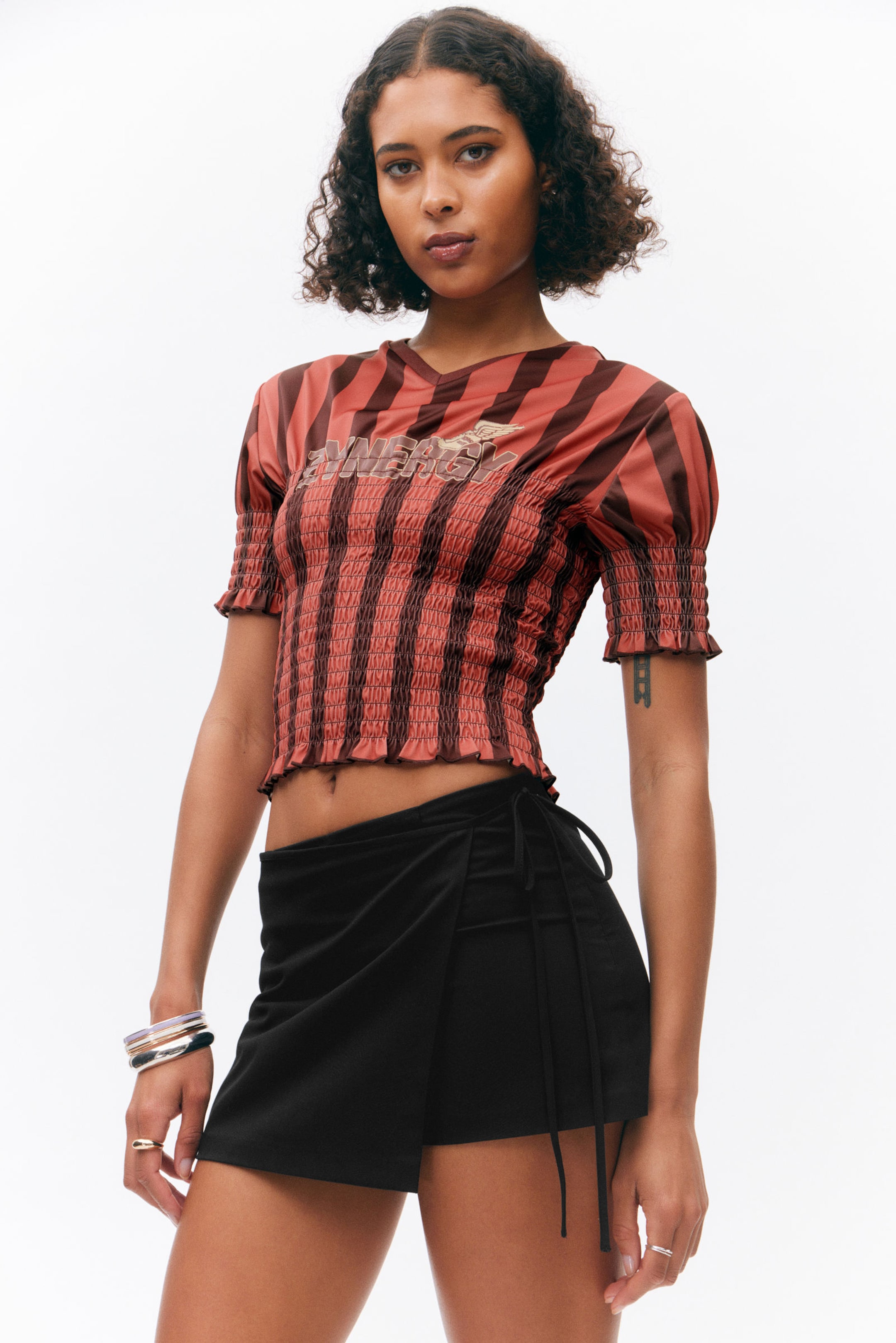 #272628 - Mini Wrap Skort - 1
