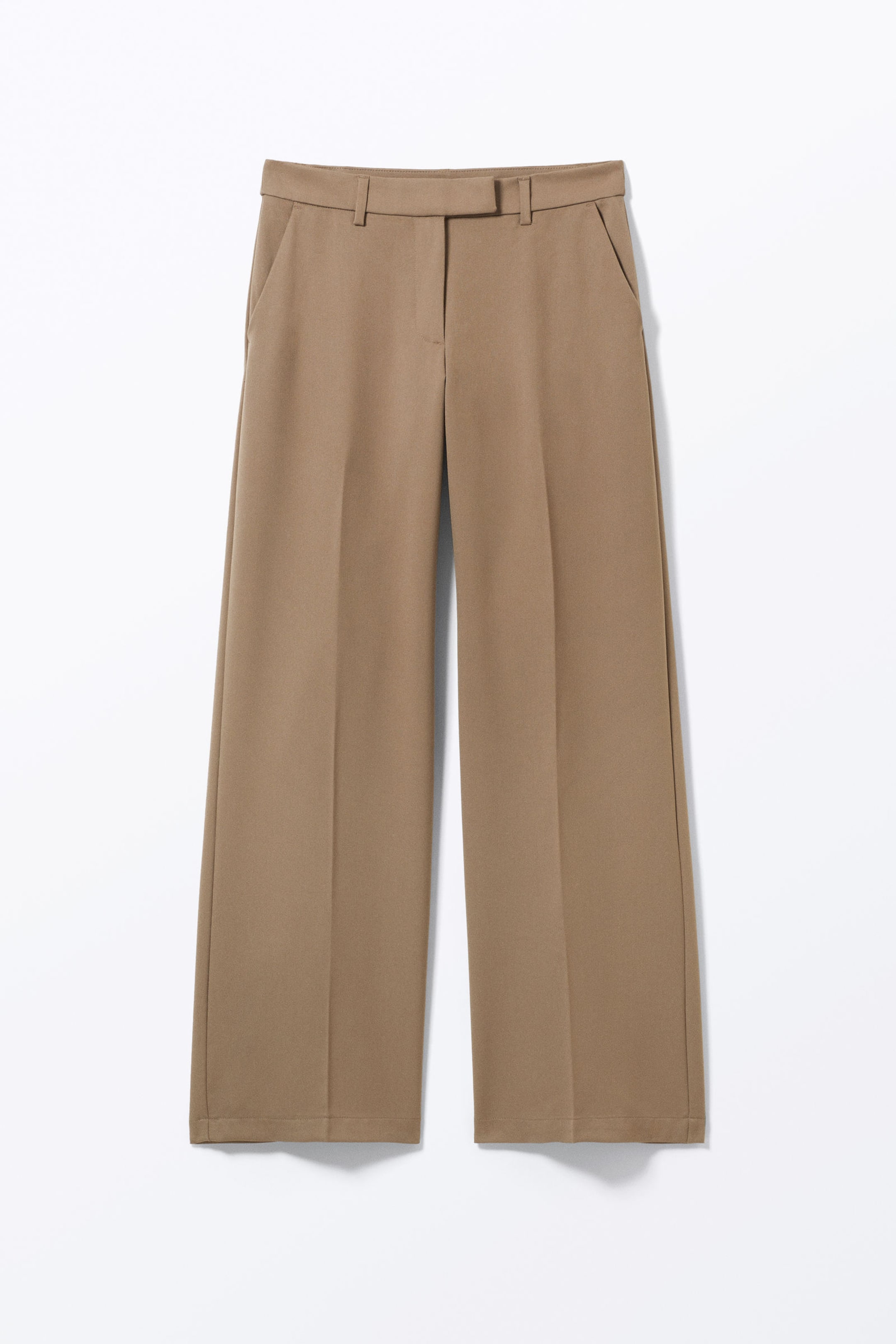 Dusty Mole - Low Waisted Pleated Suiting Trousers - 3