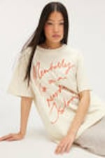 Remote Island - Oversized Throw-on T-shirt - 1