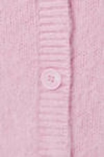 Light Pink - Fluffy knit cardigan - 4