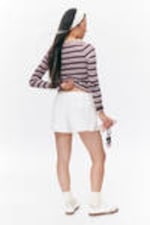 White - Flannel Boxer Shorts - 3