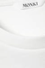 White - Heavyweight Boxy Cotton T-Shirt - 5