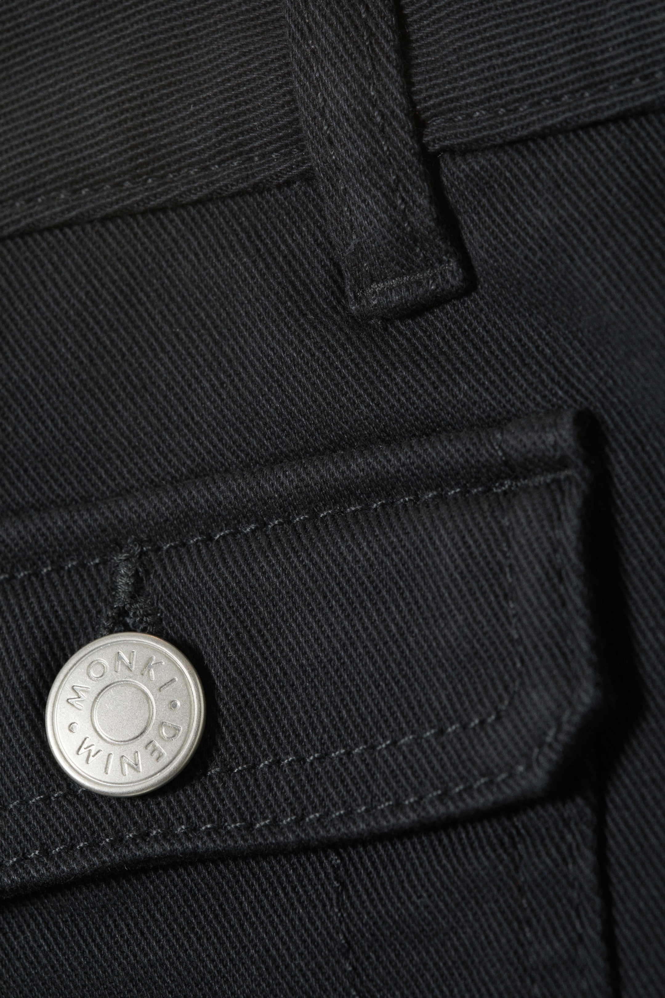 Black - Utility Pocket Mini Shorts - 5