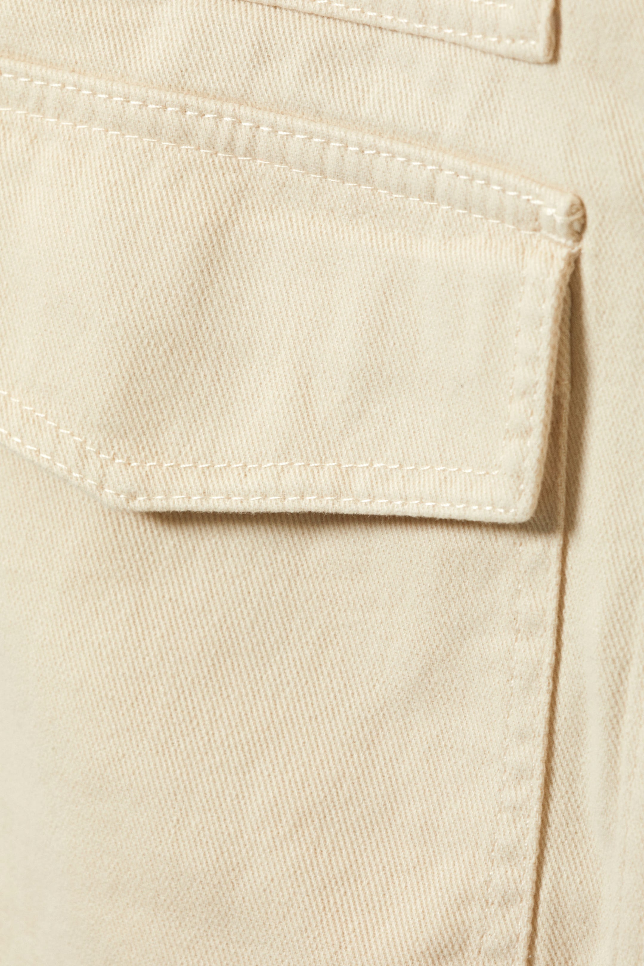 Light Dusty Beige - Detachable Sleeve Cotton Jacket - 7