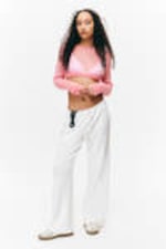White - Relaxed Pyjama Trousers - 0