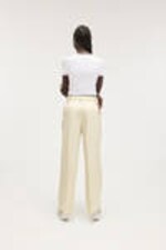 Light Dusty Beige - Wide Leg Trousers - 2