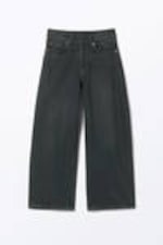 Smokey Blue - Peggy Low Waist Loose Baggy Leg Jeans - 5
