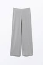 Grey - Soft Low Waisted Leggings - 3