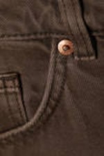 Faded Brown - Naoki Low Loose Jeans - 6