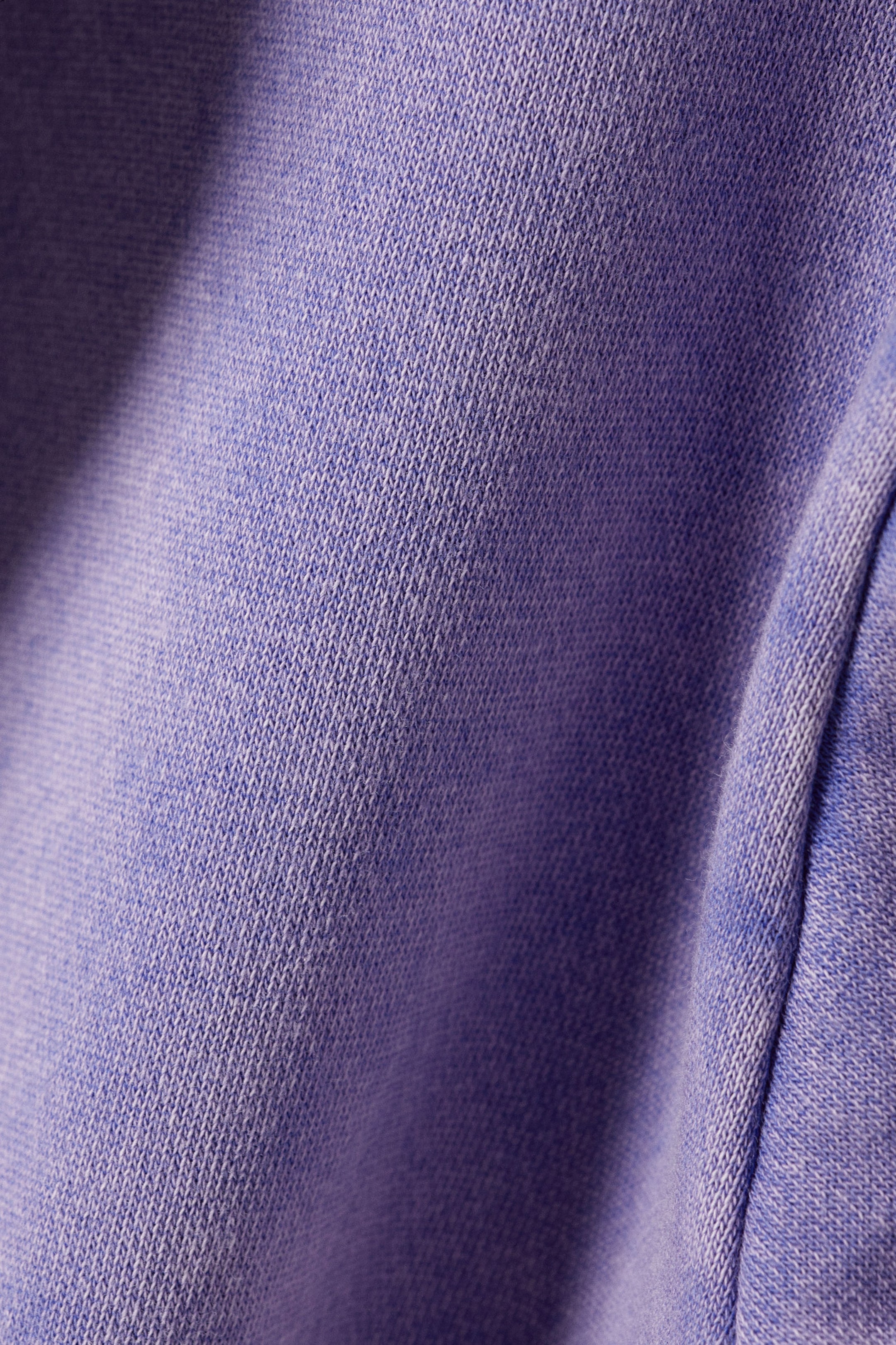 Washed Purple - Cropped Zip Hoodie - 4