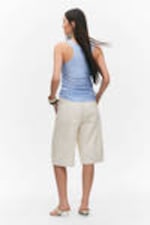 Light Blue - Dream & dazzle - Printed Fitted Tank Top - 3