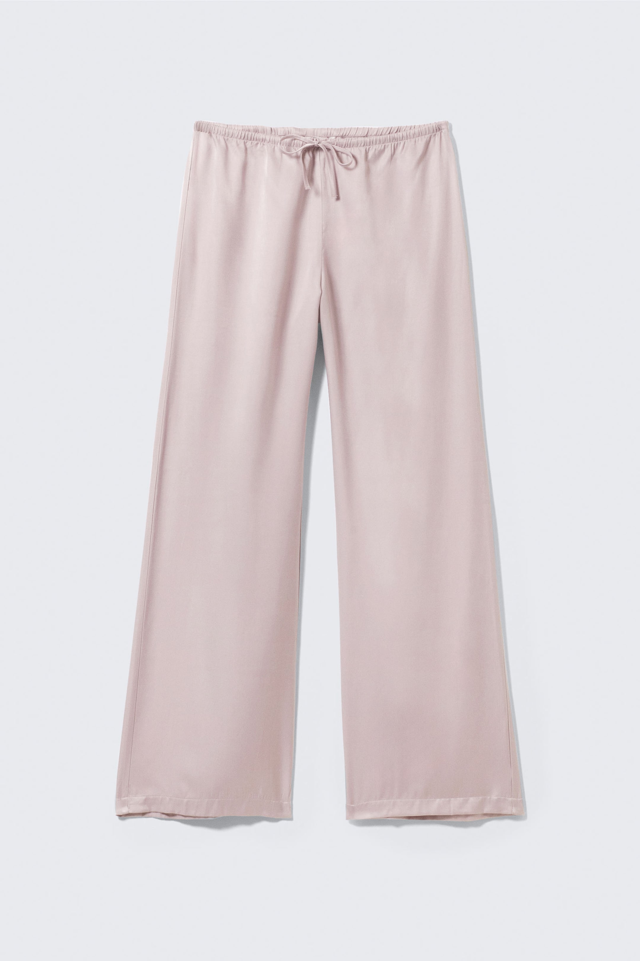 Light Pink - Low-Rise Relaxed Pull-on Trousers - 4