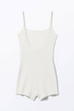 Off-white - Ribbed Fitted Jumpsuit - 4