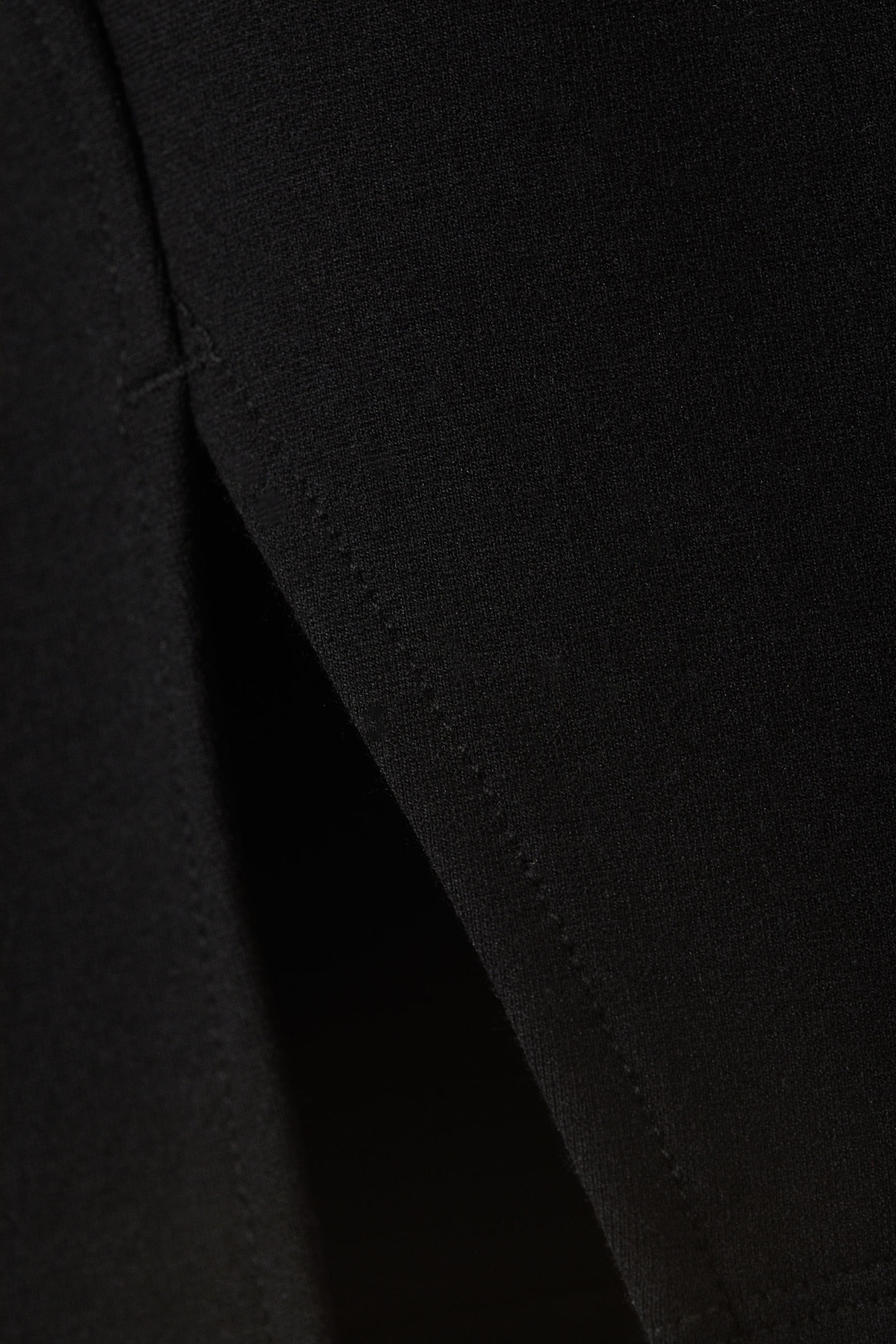 Black - Mini Pull-on Skirt - 4