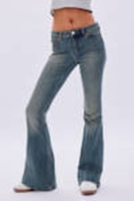 Nikki Blue - Katsumi Low Waist Flared Jeans - 1