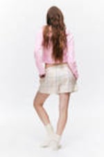 Beige Check - Flannel Boxer Shorts - 2