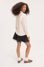 White - Long Sleeve Rugby Polo Top - 3