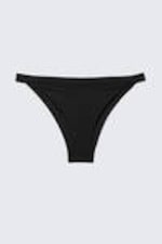 Black - Tanga Bikini Bottoms - 3