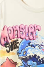 Monster Surf - Oversized Throw-on T-shirt - 4