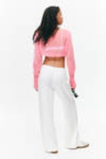 White - Relaxed Pyjama Trousers - 2