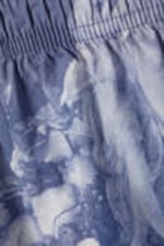 Blue - Baroque Collage - Mid-Rise Printed Poplin Pyjama Shorts - 4
