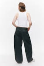 Smokey Blue - Peggy Low Waist Loose Baggy Leg Jeans - 4