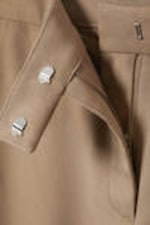 Dusty Mole - Low Waisted Pleated Suiting Trousers - 4