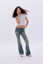 Nikki Blue - Katsumi Low Waist Flared Jeans - 2