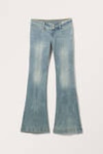 Blue - Nicole Low Bootcut Jeans - 6
