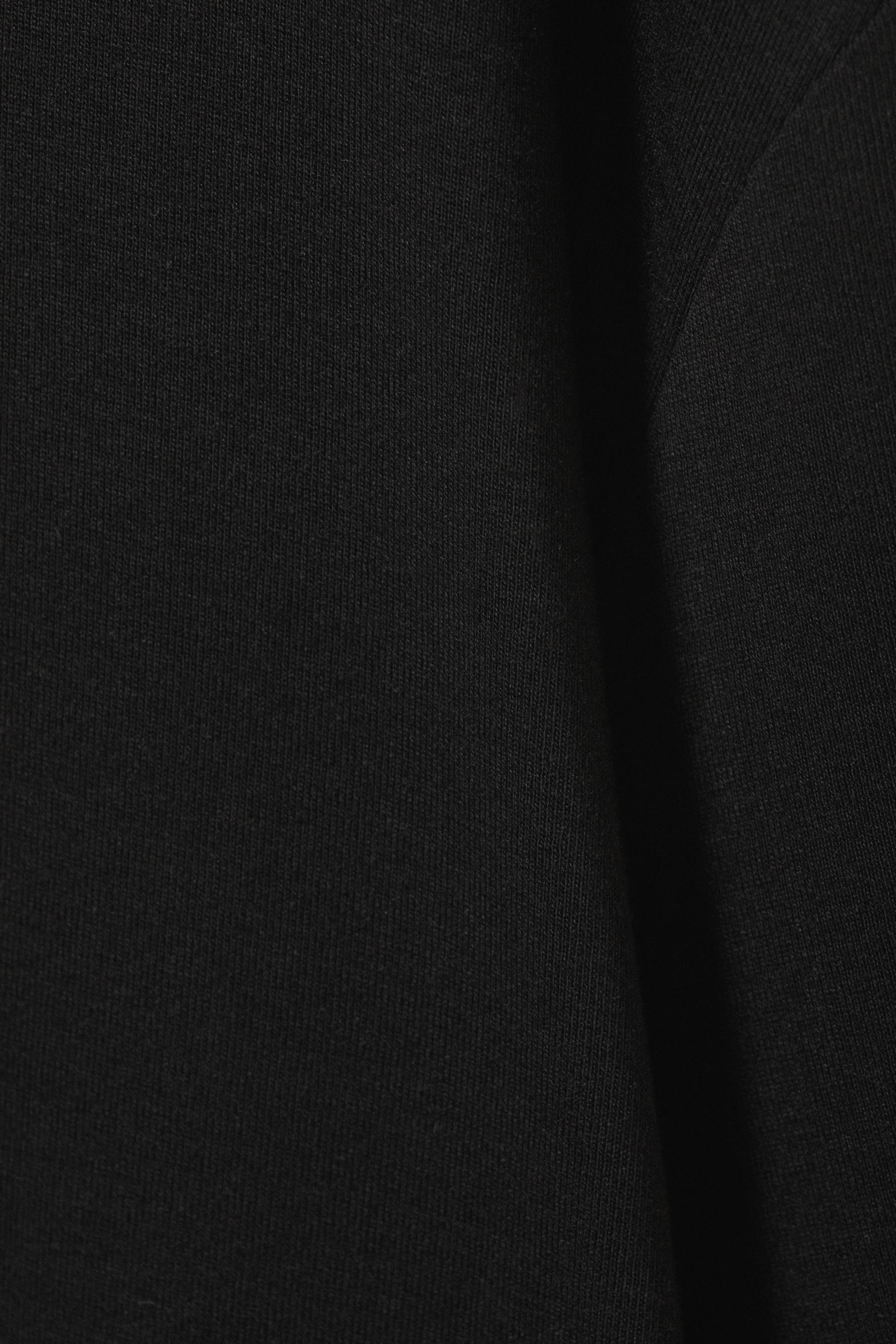 Black - Soft Oversized Long-Sleeved Top - 4