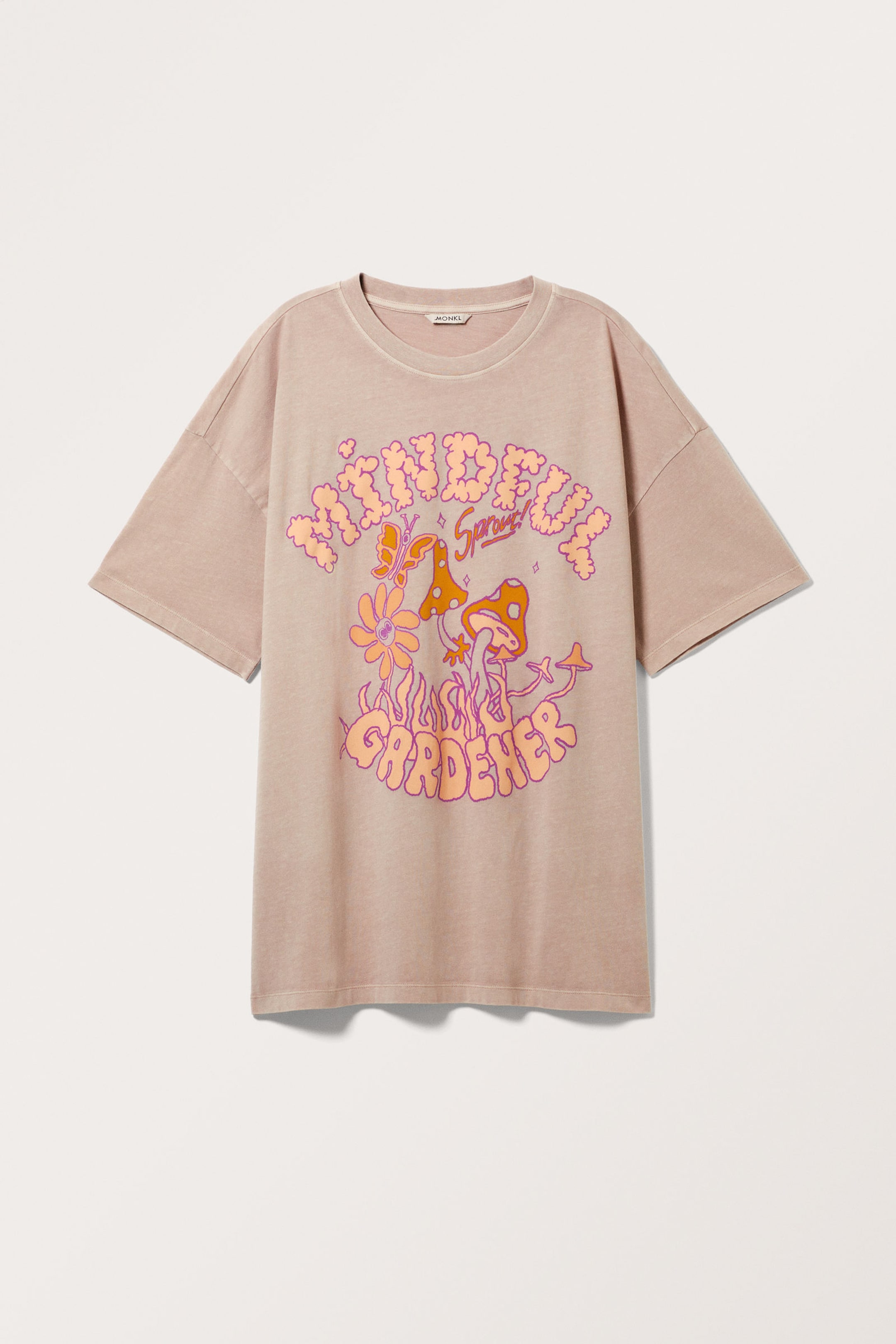 Mindful Gardener - Oversized Cotton T-shirt - 3