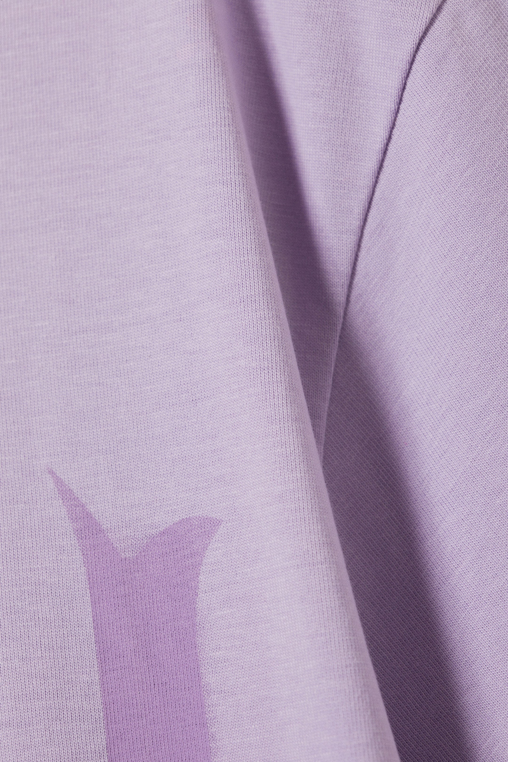 Lilac - Purple Dusk - Oversized Throw-on T-shirt - 5