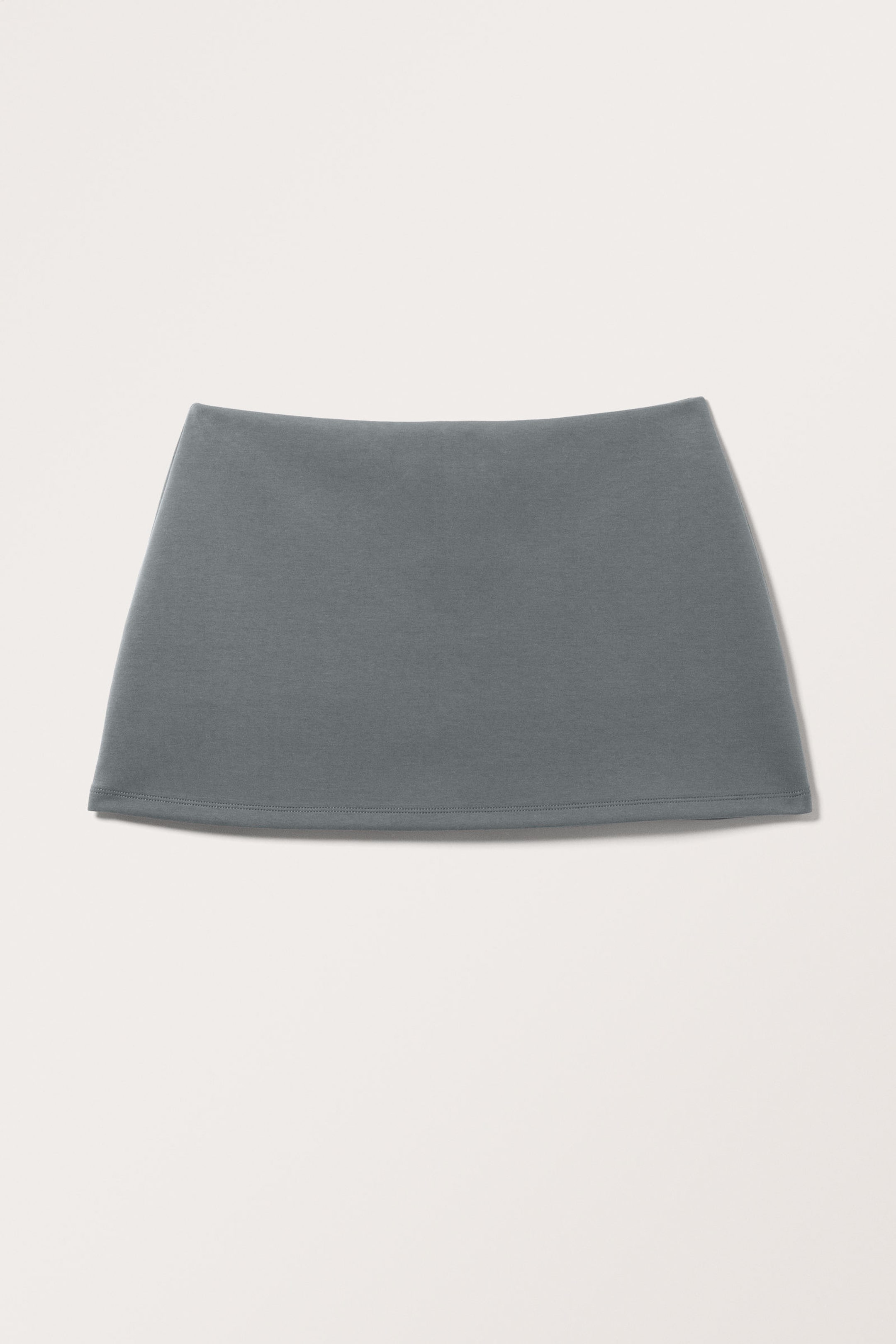Dark Grey - Pull-on Mini Skort - 3