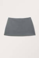 Dark Grey - Pull-on Mini Skort - 3