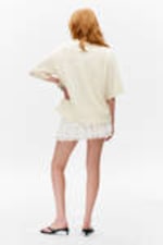 White - Escapism - Boxy Fit Printed T-Shirt - 2