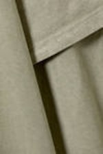 Light Khaki - Cosmic Echo - Long-Sleeved Double-Layered Oversized T-shirt - 4