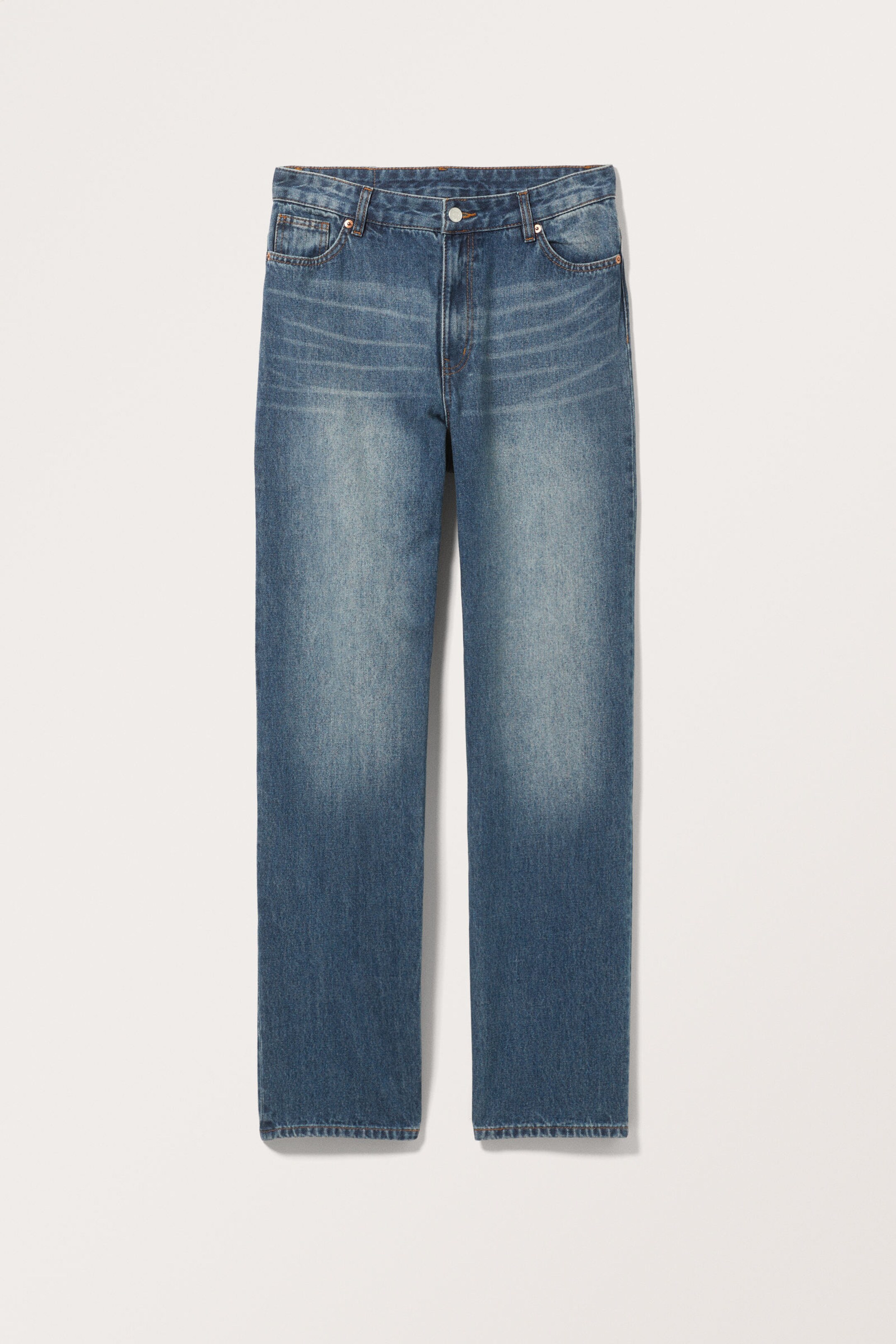 Gabby Blue - Aimo Mid Straight Jeans - 5