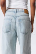 Snow Blue - Hellblau - Astro Loose Baggy Leg Jeans - 17