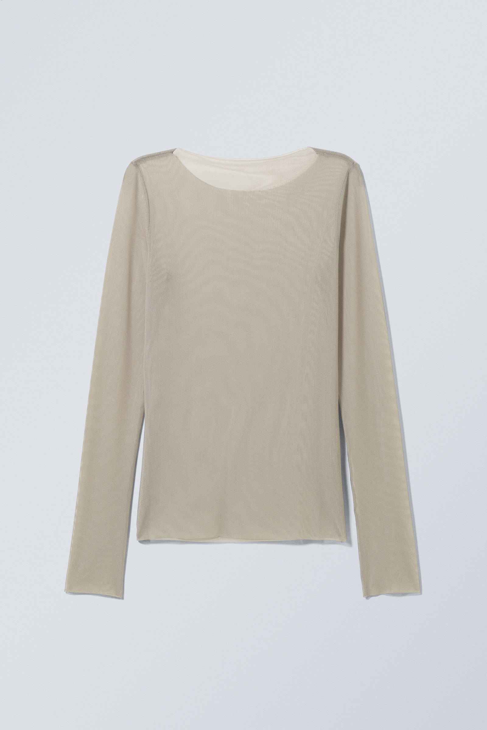 transparent long sleeve shirt