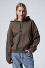 Dark Mole - Loose Heavyweight Hoodie - 0