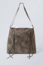 Dark Mole - Medium Zip Shoulder Bag - 0